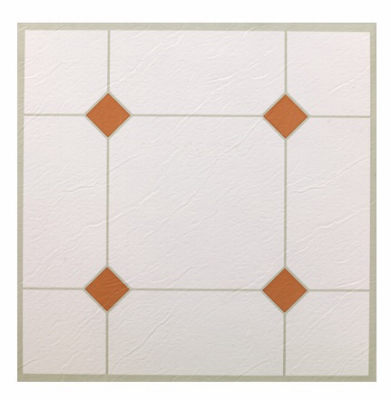 5th Avenue Vinyl Floor Tile L, Red And White Vinyl Floor Tiles