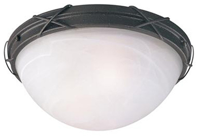 Westinghouse Ceiling Light 14 In. X14 In. X7.1 In. Glass, Te