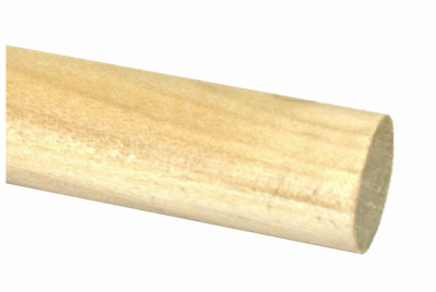 Madison Mill 436976  1-3/8 " x  72" USA Made Closet Rod Poplar Wood  Dowels 8 