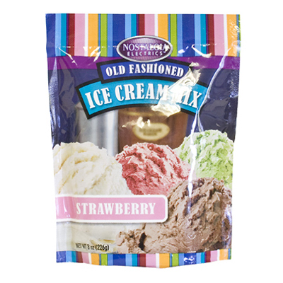 Englewood Marketing Group ICP825STRAW 8OZ Strawb Ice Cream o