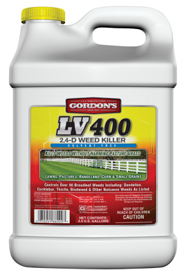 Gordons 8601122 LV 400 2,4-D Weed Killer, Concentrate, 2.5-Gallons | eBay