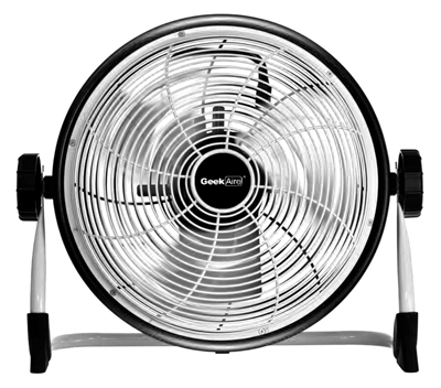 CF1 Rechargeable Desk Fan, High-Velocity, 12-In. - Quantity 