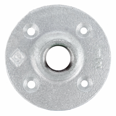 511 603hn Pipe Fitting Galvanized Floor Flange 1 2 In